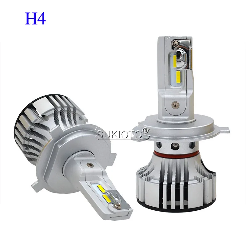 SUKIOTO H7 H4 LED Headlight Bulb Auto Car Headlight H7 H11 H1 HB3 HB4 H4 HiLow Beam 12V 72W 3000K 6500K White LED Fog Lamp Bulb (12)