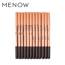 Menow 12 шт. консилер и карандаш для бровей 2 в 1 Макияж с двумя головками профессиональные корректирующие средства пудра для лица maquiagem P09015