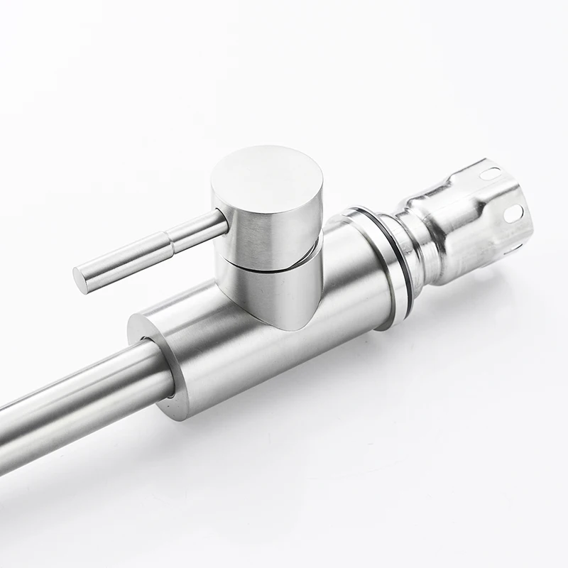 FLG Kitchen Faucet 360 Degree Rotation Rule Shape Curved Outlet Pipe Tap Basin Plumbing Hardware Brass Sink Faucet 925-33N FLG Kitchen Faucet 360 Degree Rotation Rule Shape Curved Outlet Pipe Tap Basin Plumbing Hardware Brass Sink Faucet 925-33N