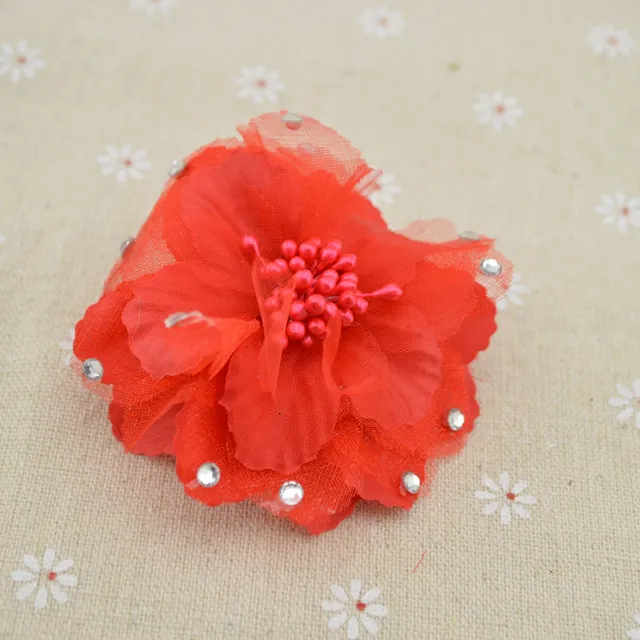 1pcs artificial flowers plastic flowers DIY Wreath flower Silk Rose