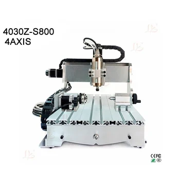 

cnc 3040 router 800w water cooled cnc milling machine 4 axis engraver for wood, metal, aluminum