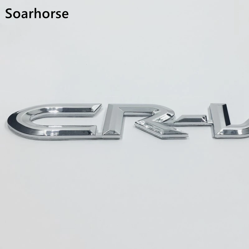 

For CRV 3D Chrome Emblem For Honda CR-V Logo Car Rear Trunk Lid Decoration Nameplate