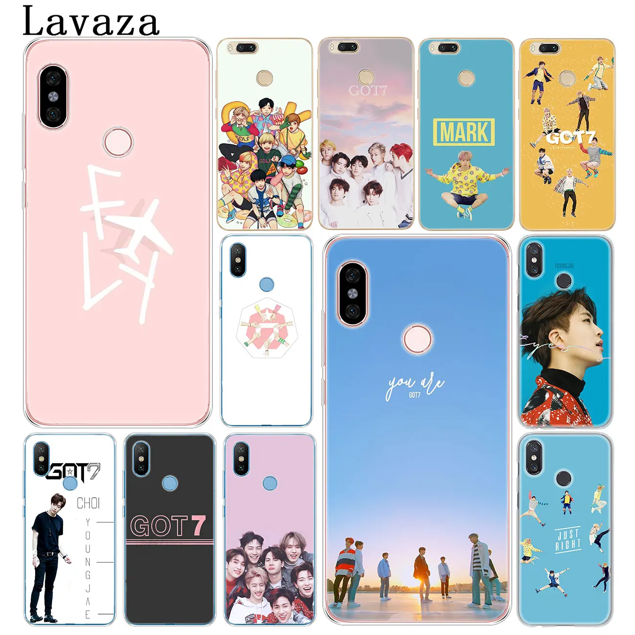 Lavaza got7 kpop Mark Жесткий Чехол для мобильного телефона чехол Xiaomi Redmi 8A 7A 6A 5A 4A K20