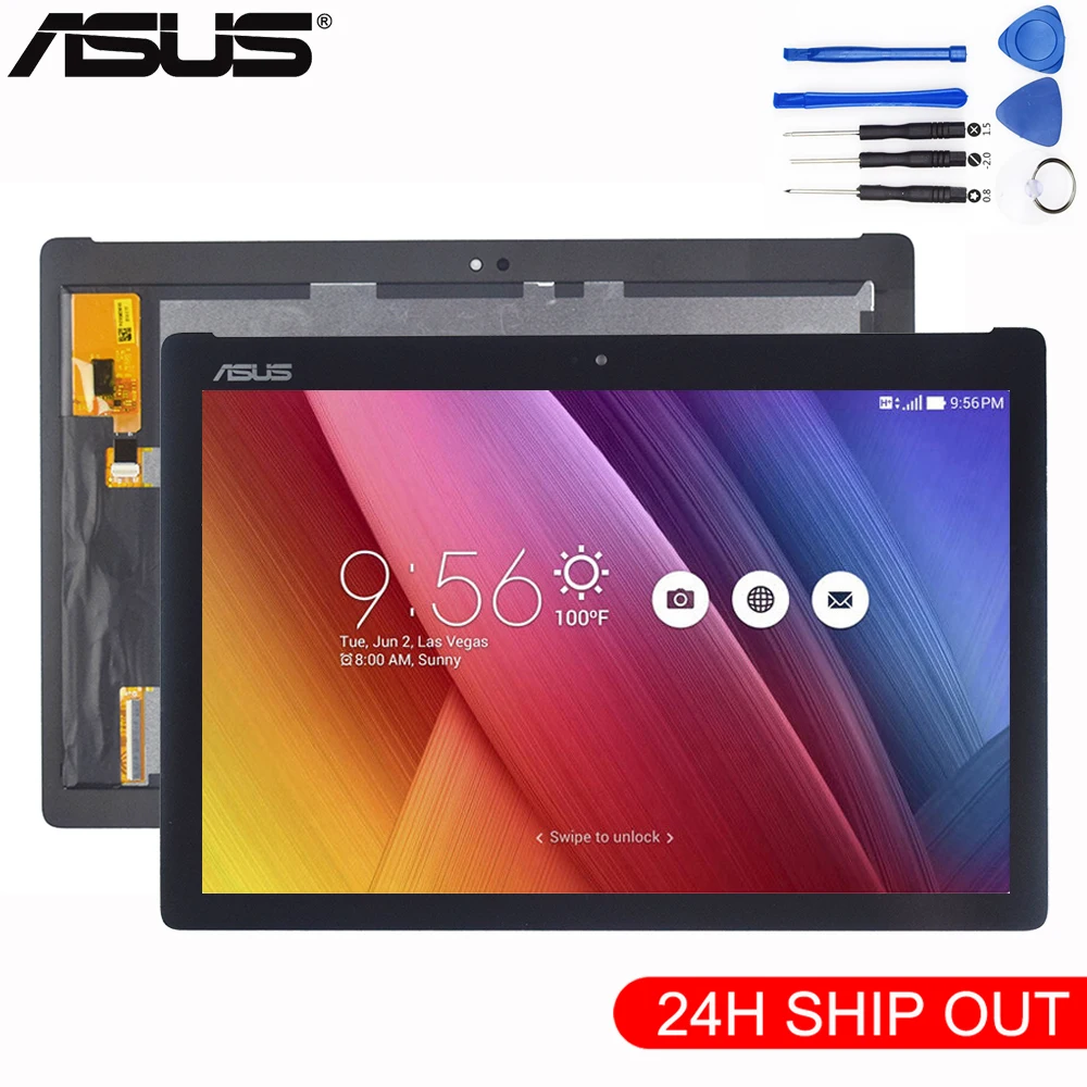 Nueva pantalla LCD NV101WUM-N52 táctil digitalizador de montaje de pantalla para ASUS ZenPad 10 Z301M Z301ML Z301MF Z301MFL P028 P00L Z300M P00C - 1