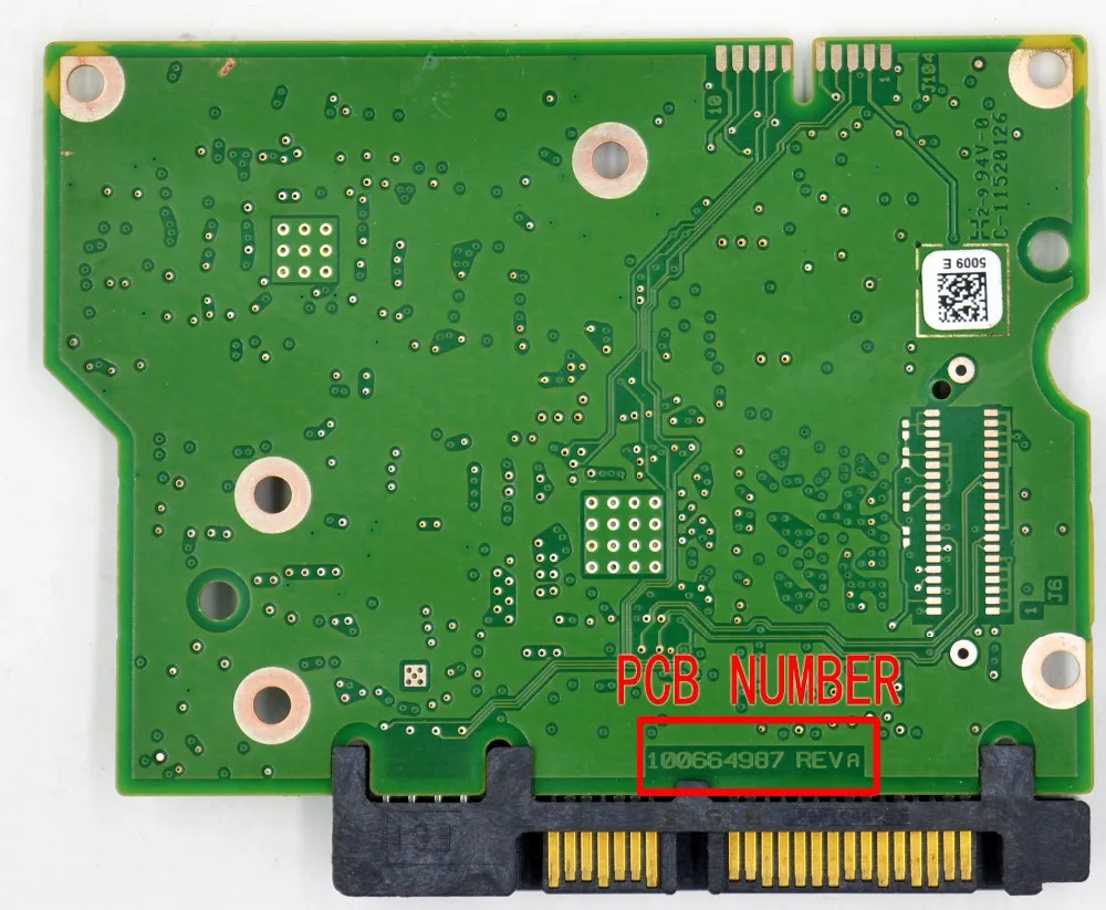 100664987 rev b, 100664987 rev a, 5009,