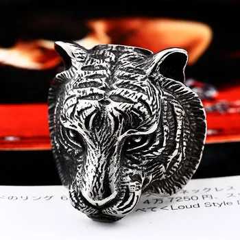 Bague homme tigre