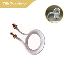 220V 4 кг индукционная нагревательная катушка для 220V индукционная плавильная печь для золота, механические запасные части