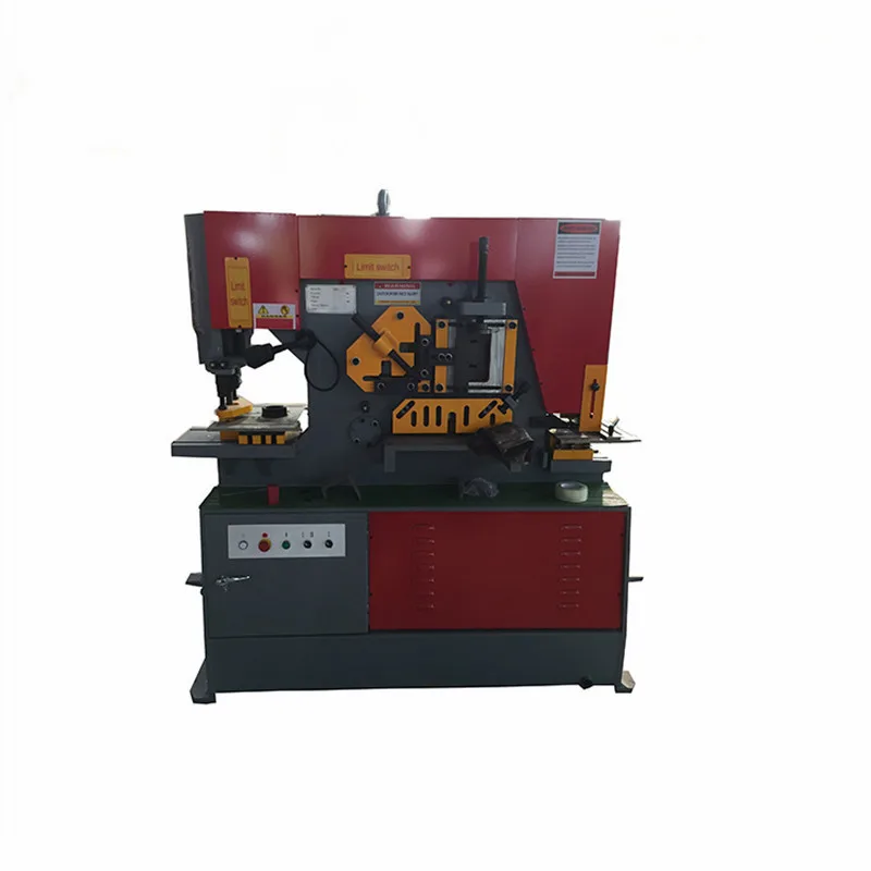 

Q35Y-20 Model Multifunctional Hydraulic Ironworker Iron Work Combined Punching And Shearing Machine 20mm 60T Punching Pressure