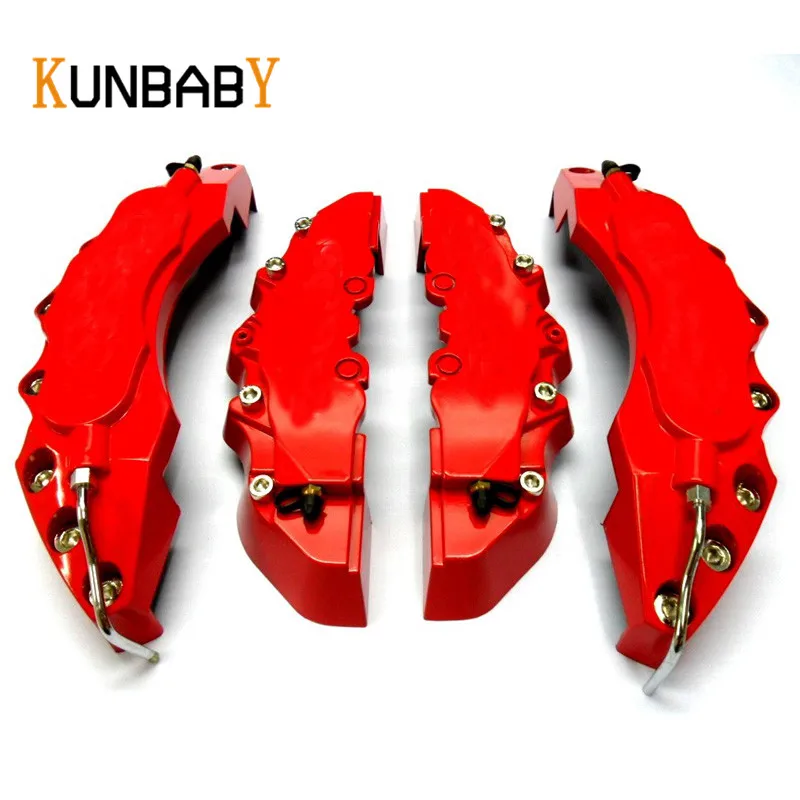 

KUNBABY 4Pcs Car-Styling Brake Universal Caliper Cover Front And Rear Car Accessories Fit For 18-22inch Car Styling