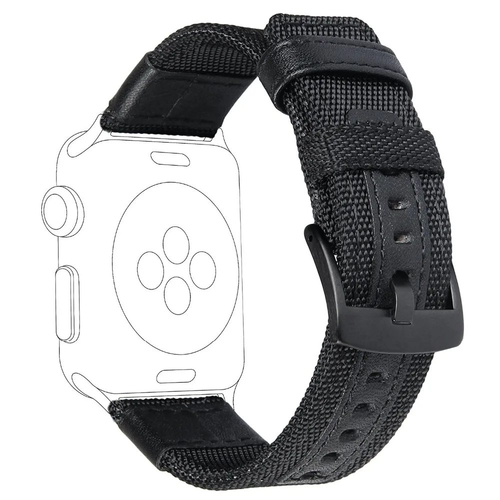 TOROTOP 2017 Newest WATCH STRAPS For APPLE WATCH 38mm 42mm Bands Woven Nylon For APPLE WATCH Series 3 Series 1 Series 2 CORREAS apple-bands-series- : image TOROTOP 2017 Newest WATCH STRAPS For APPLE WATCH 38mm 42mm Bands Woven Nylon For APPLE WATCH Series 3 Series 1 Series 2 CORREAS apple-bands-series-