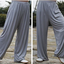 Высокое качество Боевые искусства тай-чи Кальсоны йоги акробатики Брюки для девочек кунг-фу укороченные штаны Штаны Для мужчин Для женщин