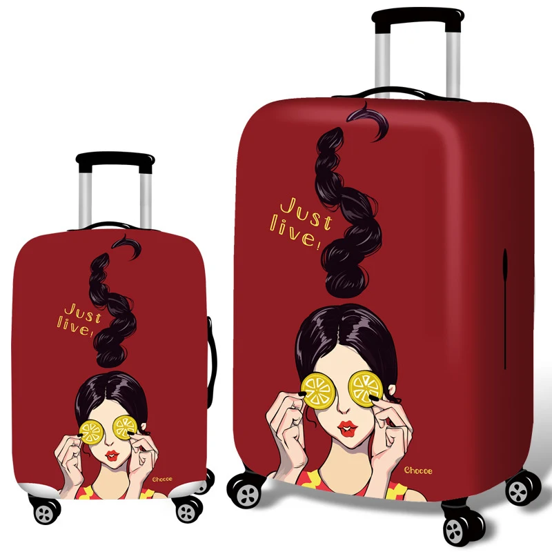 RUPUTIN Suitcase Elastic Dust Cover Luggage Dust Cover For 18-30 Inch Password Box High Quality Trolley Case Protective Covers RUPUTIN Suitcase Elastic Dust Cover Luggage Dust Cover For 18-30 Inch Password Box High Quality Trolley Case Protective Covers