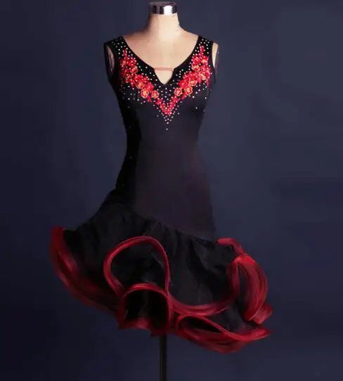 

latin dance dresses for sale Dress for Latina costume for the dance costume salsa latin dress red green white L060