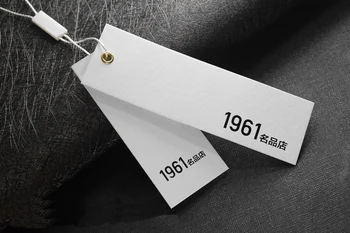 

garment accessories customized/custom logo printed paper clothing tag, bags/hair/scarf custom hang tag DS15019