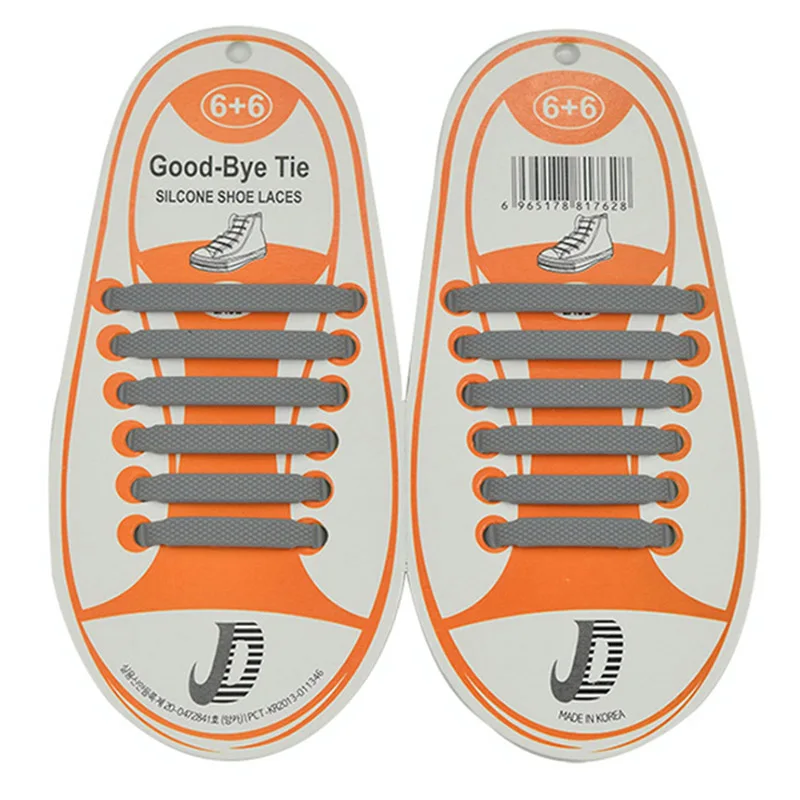 Children Shoelaces No Tie Shoelaces Shoes Laces Elastic Silicone Shoe Lace Sneakers Fit Strap 12 Colors Wholesale (1)