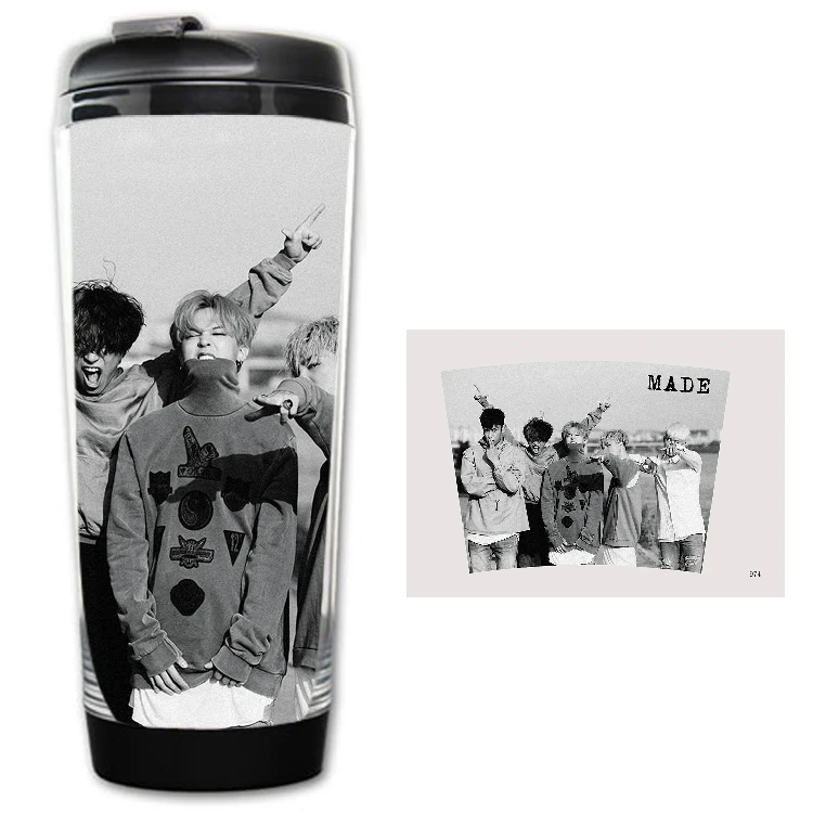 

Kpop Star Ulzzang drinkware goods BIGBANG Korean style image coffee cup tea GDragon TOP Daesung TaeYang SeungRi bts exo k-pop