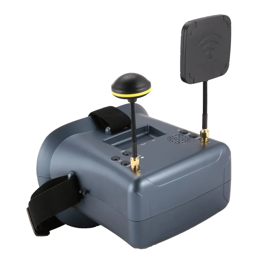 

HOT! 5.8G 4.3in 40CH FPV RC Goggles Headset Receiver Monitor with HD DVR Dual Antenna for RC Racing Drone Quadcopter Aircraft