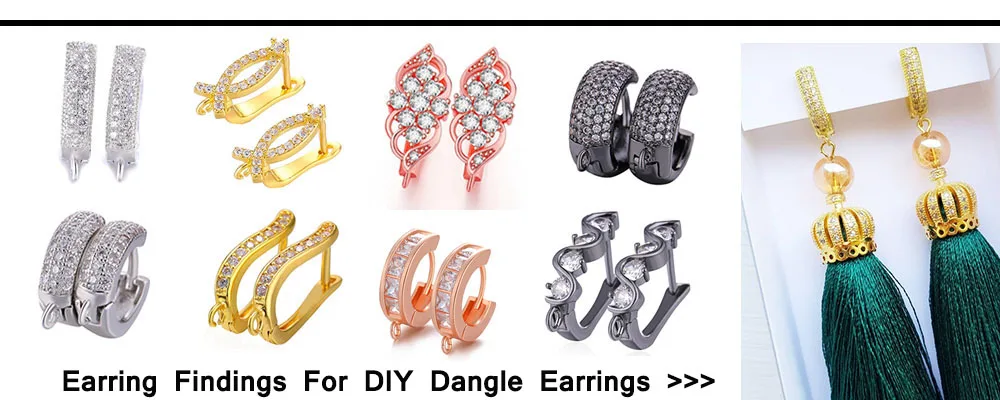 3 Types of Fashion Jewelry Clasps Hooks For DIY Beaded Bracelets Necklaces Jewelry Making Accessories