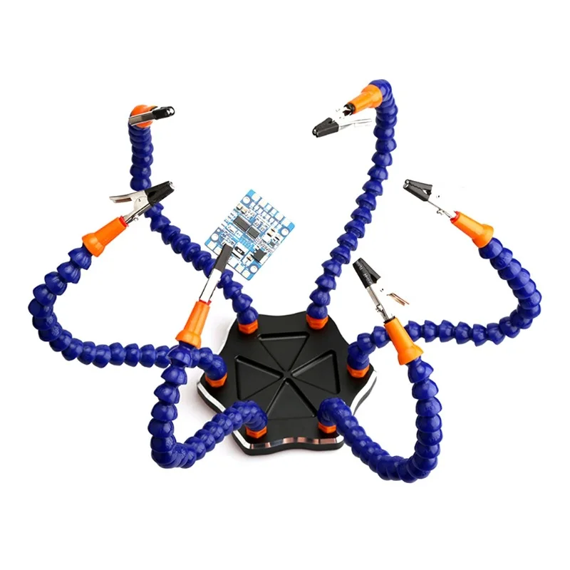 Helping-Hands-Soldering-Tool-6-Flexible-Arms-Six-Arm-Soldering-Station-With-Swiveling-Alligator-Clip-for (2)
