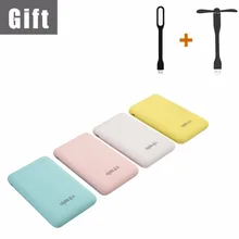 original 10000mah portable power bank mobile phone tablet external backup battery charger led dual usb Powerbank for Xiaomi