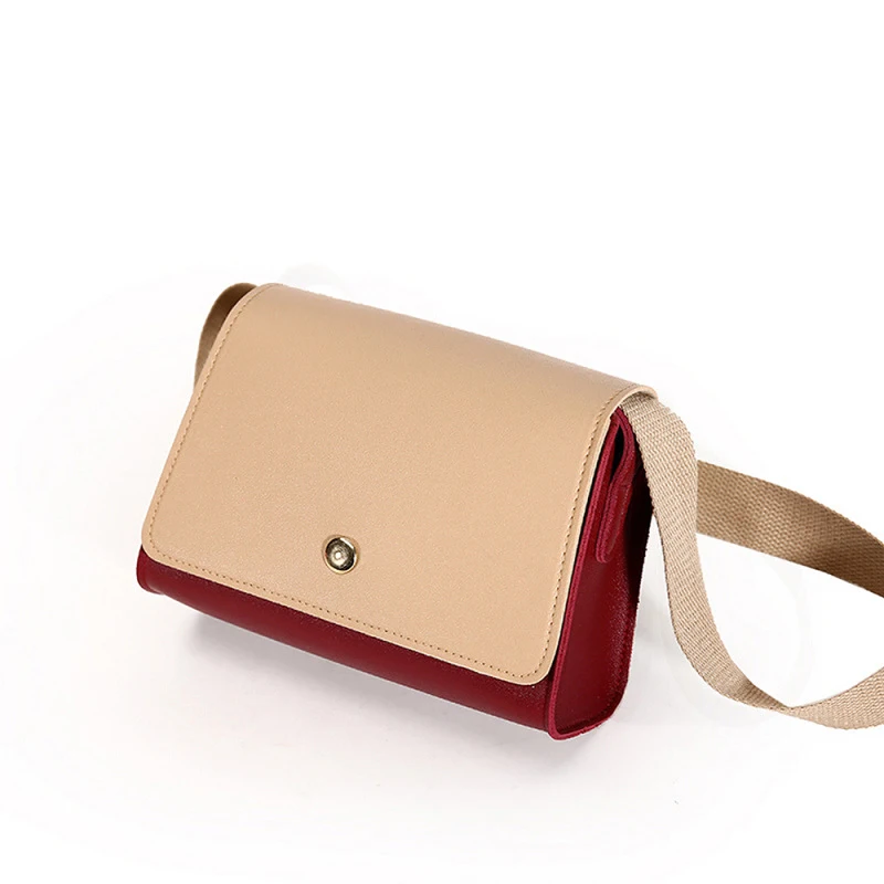 

CHARA'S BAG brand bags for women Fashion square Solid color shoulder bag Women's Lipstick phone package Crossbody bag