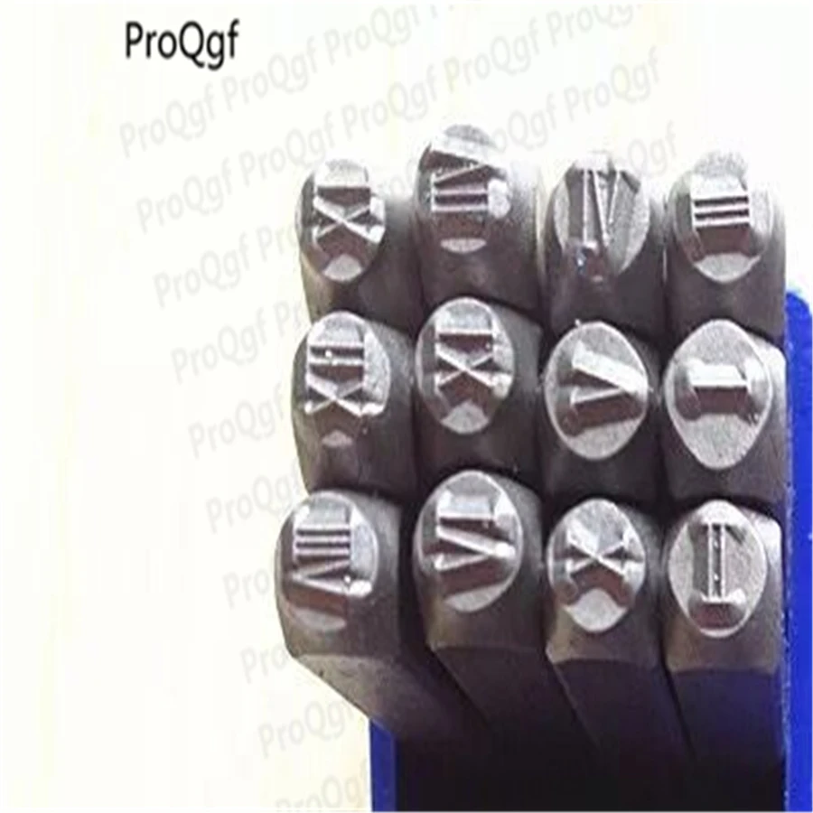 

5mm 6mm 8mm choice Roman numeral number Prodgf 1 Set Metal Jewelry Design Stamp