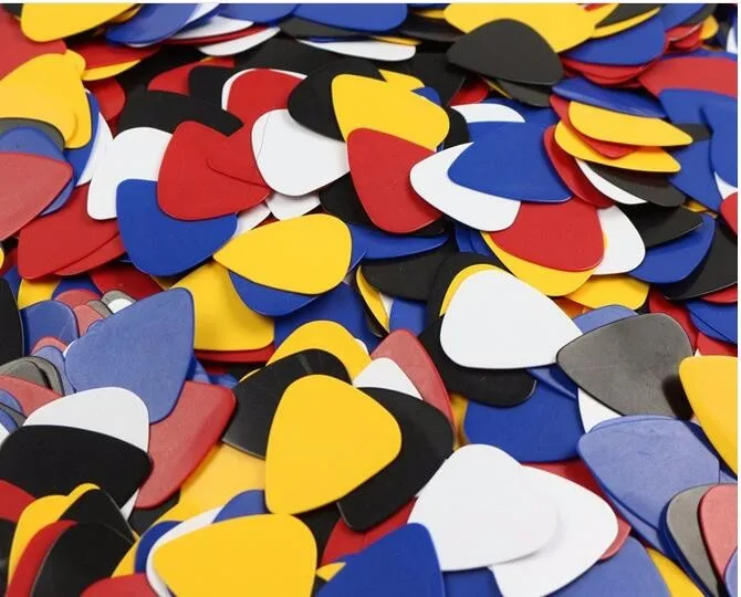Bass Guitar Picks Multi Smooth ABS Custom Acoustic Electric Guitar Plectrums Accessories Musical Instrument (6)