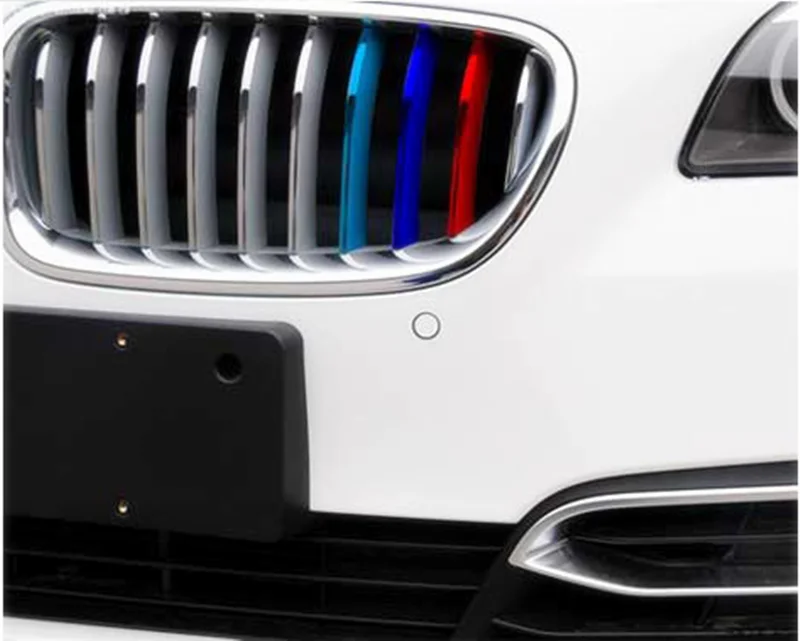 10 Stücke Auto Aufkleber für BMW M3 M5 M6 E46 E36 E60 Felgen Grill 3D Car Sticker