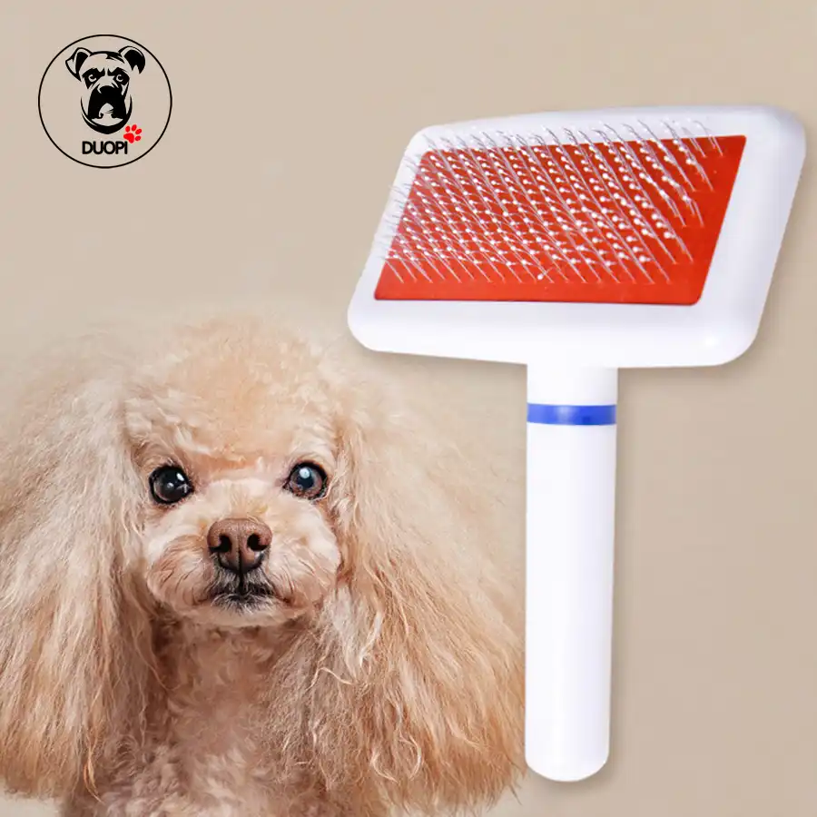 Pet Dog Grooming Tools Animal Hair Removal Comb Plastic Dog Brush
