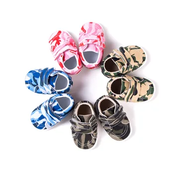 

Camouflage toddler shoes color newborn shoes buckle strap baby shoes baby boy and girls shoes