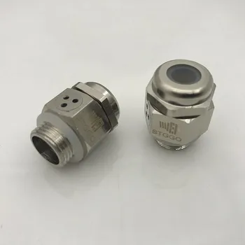 

IP68 Stggo M12x1.0 metal ventilation cable gland with vent Air Breather PLUG for Surveillance Cameras