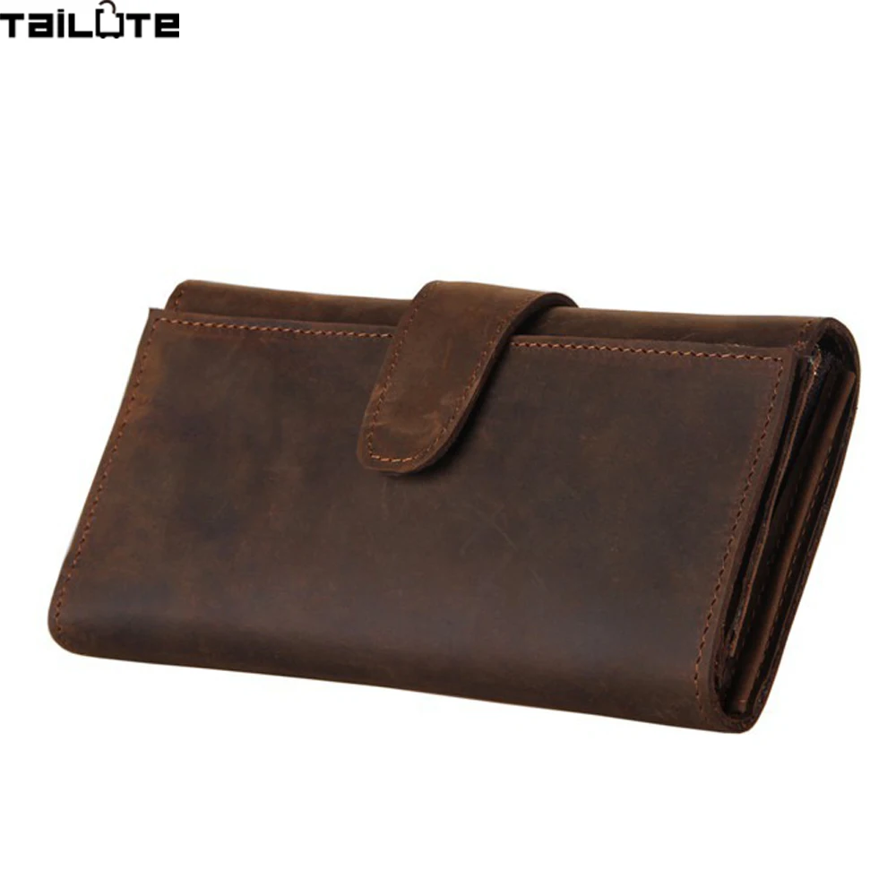 TAILUTE Brand Solid Men font b Wallets b font Fashion Male Clutch font b Wallet b