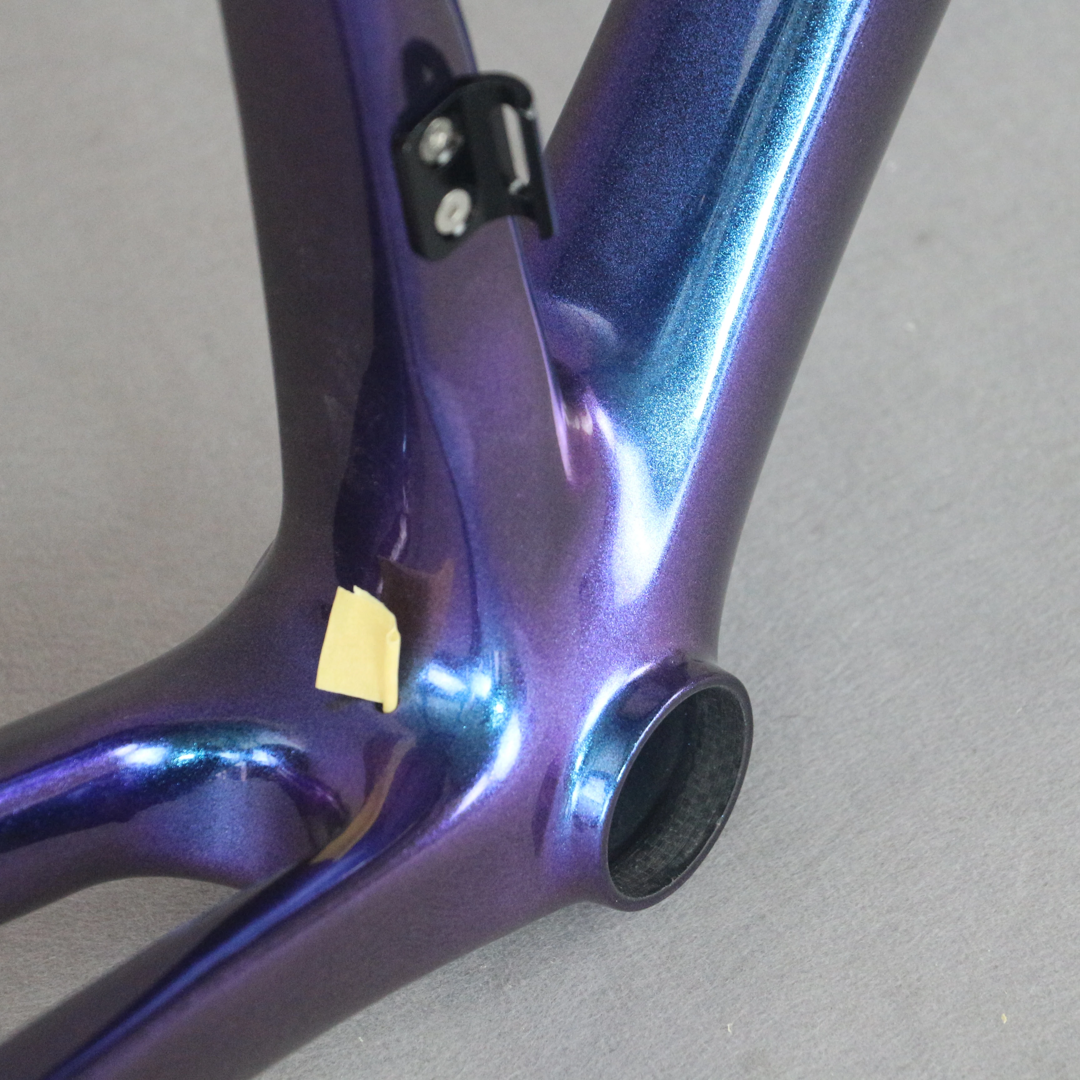 Хамелеон краска toray t1000 углеродное волокно плоское крепление дисковый тормоз все внутренние трос дорожный велосипед рама FM009