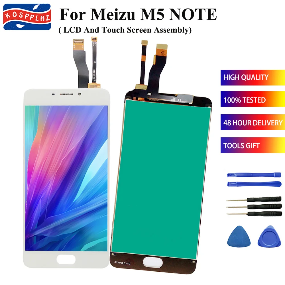 Высокое качество 5 дюймов для Meizu M5 Note M621Q M621H M621C ЖК-дисплей + кодирующий