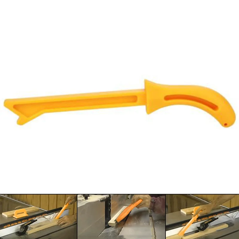 

1PC Yellow Safety Push Stick Woodworking Wood Saw Pusher for Carpentry Table Working Blade Router Machine Tools Push Stick