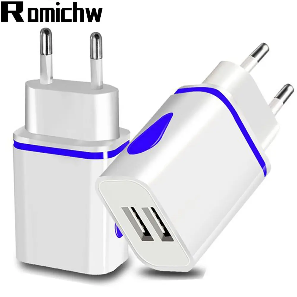 

5V/2.1A USB Charger for Phone Portable Mobile Phone Charging for phone Adapter for iphone X 8 Samsung Huawei Travel Wall Charger