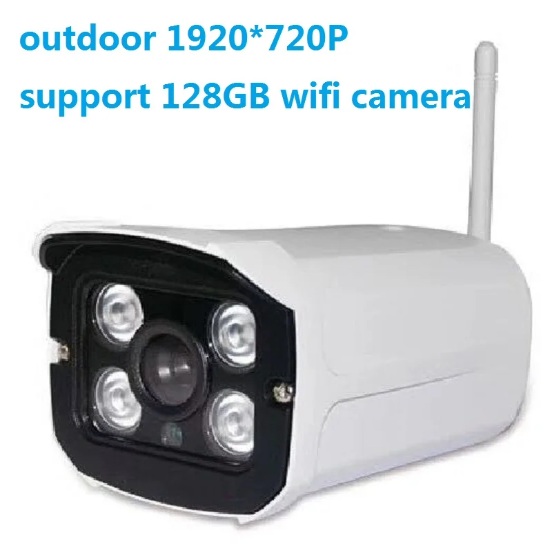 Wifi Aluminum Metal Waterproof font b Outdoor b font 720P 1 0MP Wireless Security IP Camera