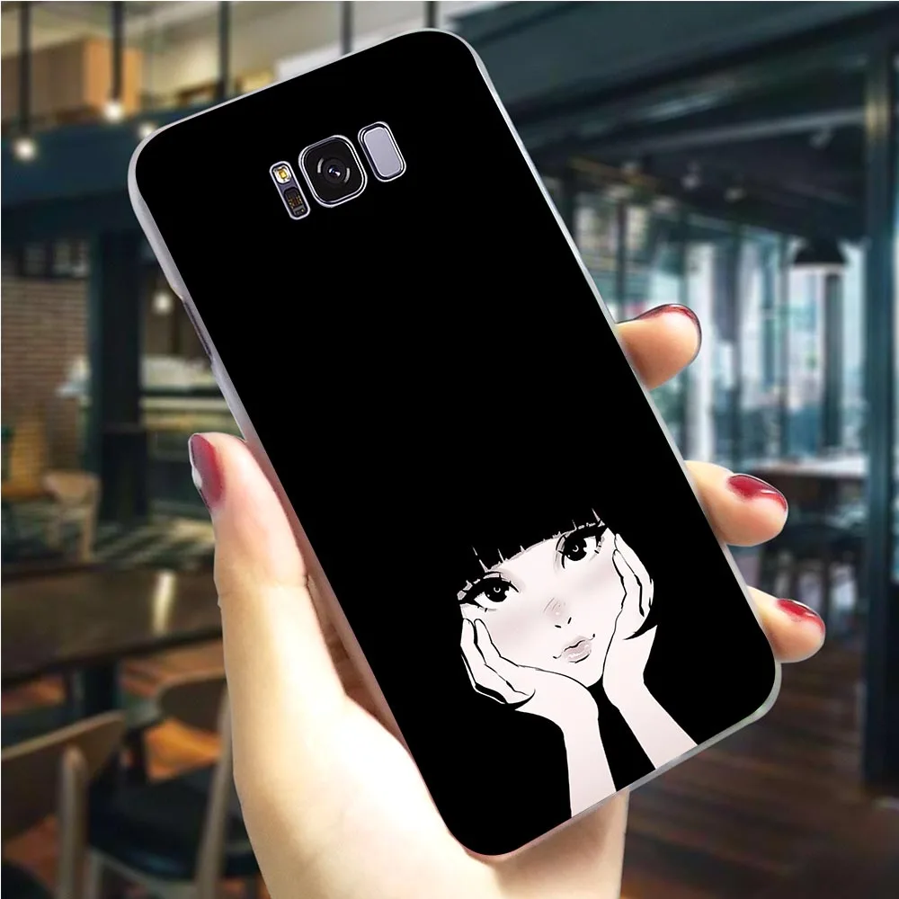 Чехол для телефона Galaxy A9 2018 аниме чехол девочек подростков A3/A5 A6 A8 Plus/A7 A10 A20 A30 A40 A50