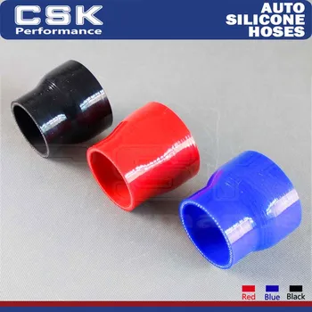 

1PCS 2.36" to 3" 60mm - 76mm Silicone Reducer Coupler Turbo Intercooler Hose BLACK / RED / BLUE