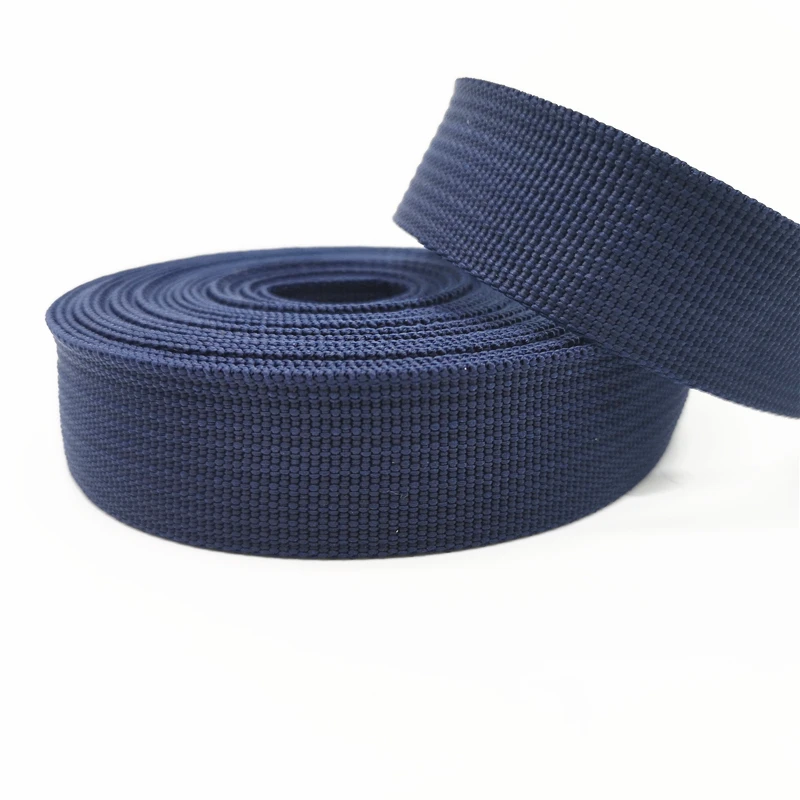 5 yards 25mm Canvas Ribbon Belt Bag Webbing Nylon Webbing Knapsack Strapping Sewing Bag Belt Accessories