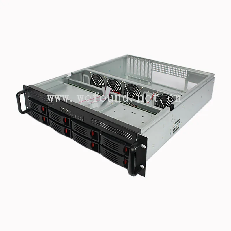 Хорошее качество 2U550MM 8 HDD пластина горячий разъем серверный компьютер чехол и 550