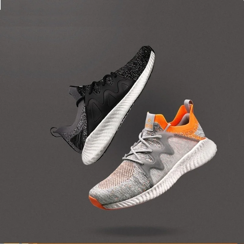 Original Xiaomi Mijia FREE TIE outdoor sports shoes men's lightweight breathable cloud bomb sports
