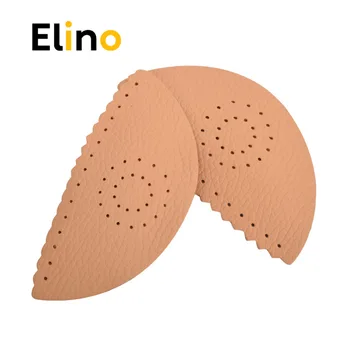 Elino Breathable Invisible Triangle Leather Massage Orthopedic Insoles for Shoes Pads Arch Support Heel Spur Insoles For Women