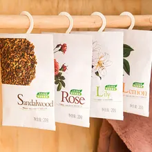 CUSHAWFAMILY большое натуральное цветочное саше с подвесным крюком осушитель для домашнего автомобиля шкаф освежитель для ящиков духи-Саше сумка