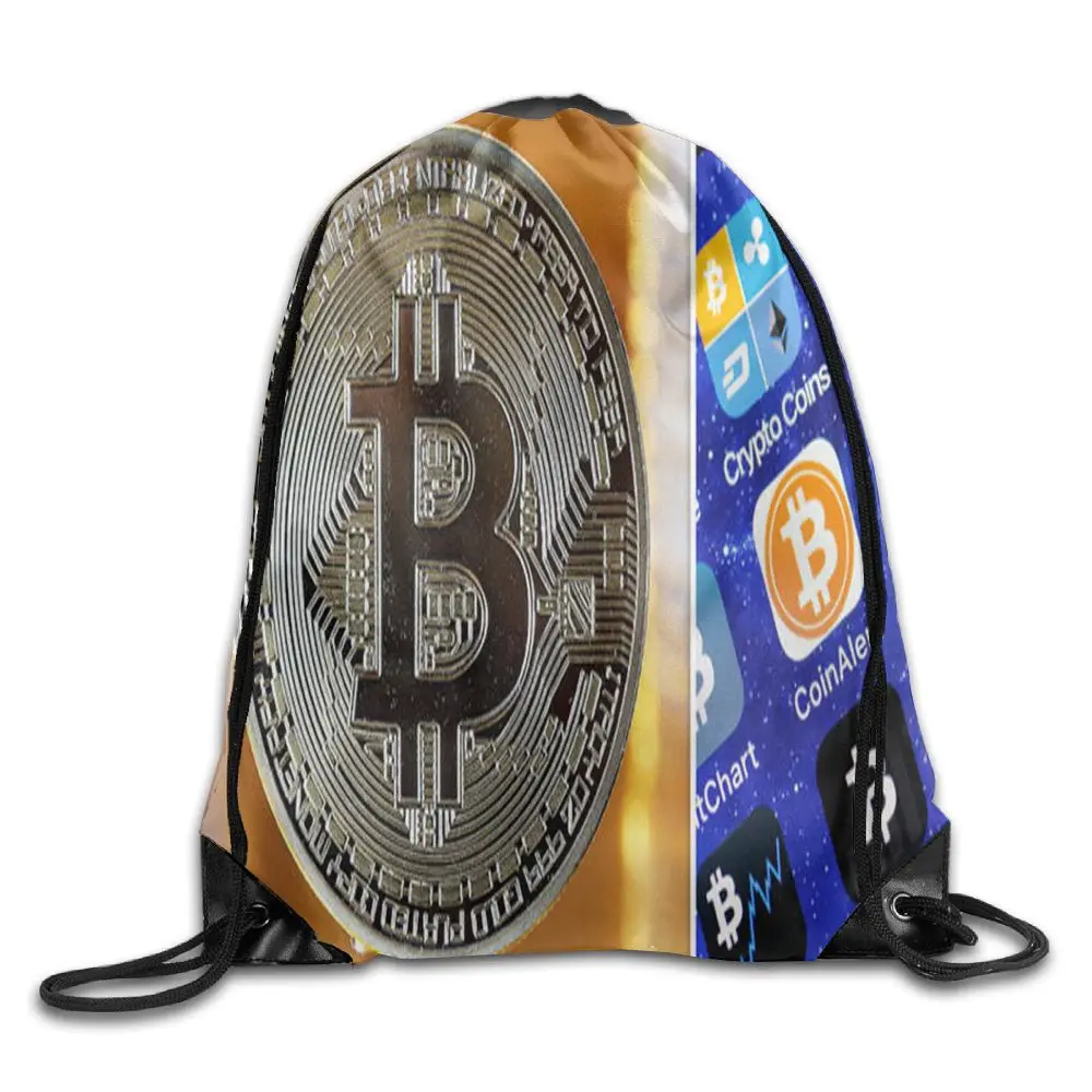 Samcustom Bitcoin 3D печати Плечи сумка рюкзак из ткани обувь для мужчин и женщин Порты