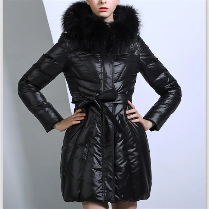 Éclair Mince Le Abrigo Poches Solide Ceintures Bas Vestes De D'hiver Col Neploe Mode Fourrure Femmes Blue Fermeture 68556 Jusqu'à dark Épais Black Vers Arc Manteaux Mujer Dentelle wPxzRq