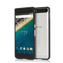 Для huawei Nexus 6P бампер Роскошный Алюминиевый металлический бампер для Google Nexus 6P чехол для телефона рамка защитная оболочка+ номер отслеживания