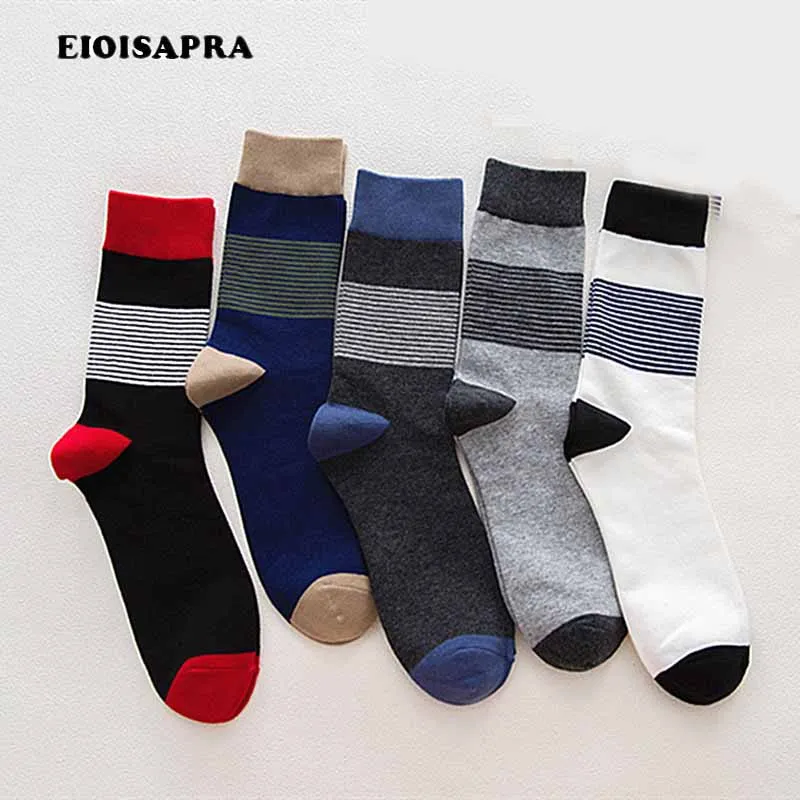 [Eioisapra] новый продукт полосатый Носки для девочек мягкие Повседневное снаружи Calcetines HOMBRE модные лаконичные высокое качество sokken популярным