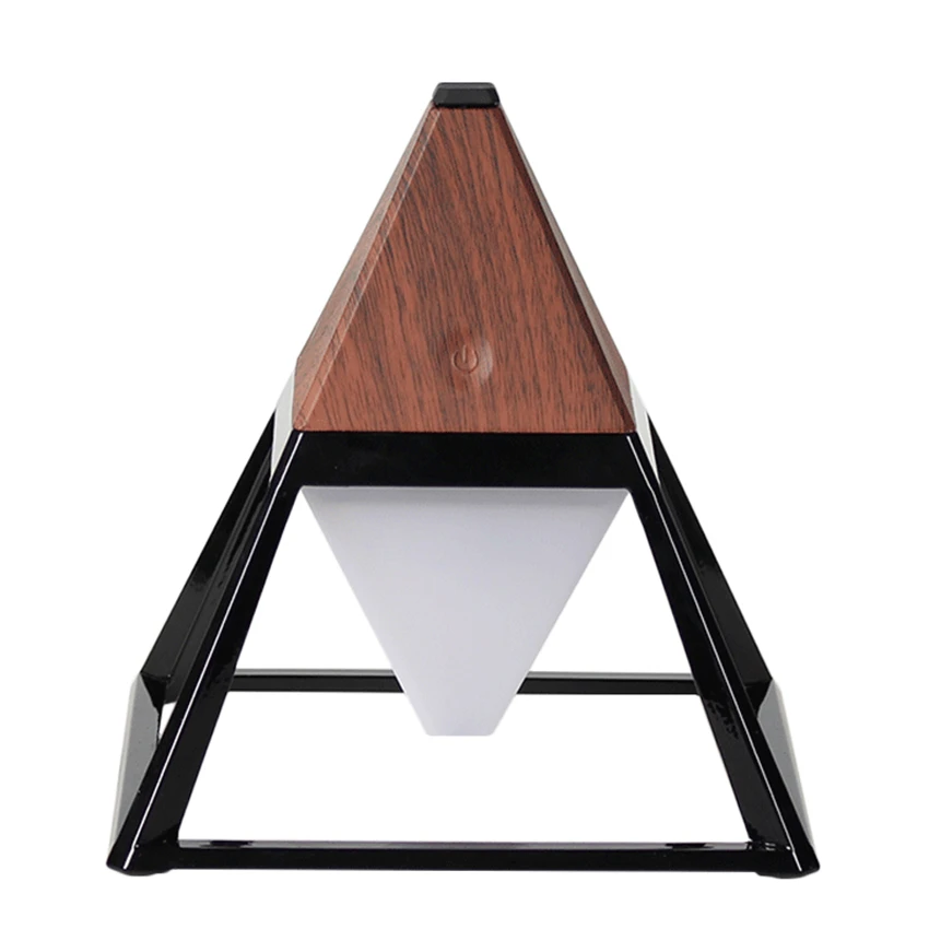 

2017 modern Creative Pyramid LED Night Light USB Rechargeable LED table Light Touch Dimmable desk Lamp for home decoration
