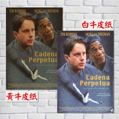 Shawshank выкупа/крафт-бумага/наклейки на стену/постер для бара/кафе/Ретро плакат/декоративная живопись